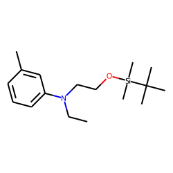 2-(N-Ethyl-N-toluidino)ethanol, tert-butyldimethylsilyl ether