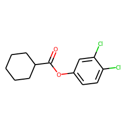 Cyclohexanecarboxylic acid, 3,4-dichlorophenyl ester