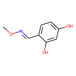Benzaldehyde, 2,4-dihydroxy, O-methyloxime
