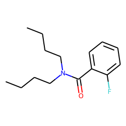 Benzamide, N,N-dibutyl-2-fluoro-