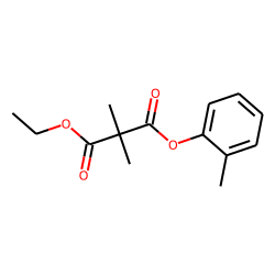 Dimethylmalonic acid, ethyl 2-methylphenyl ester