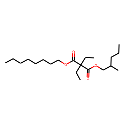 Diethylmalonic acid, 2-methylpentyl octyl ester