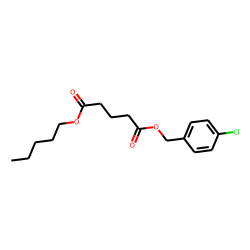 Glutaric acid, 4-chlorobenzyl pentyl ester