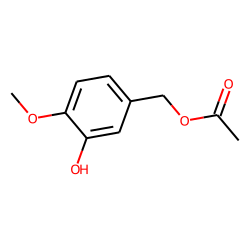 Phenol, 2-methoxy-5-acetoxymethyl-