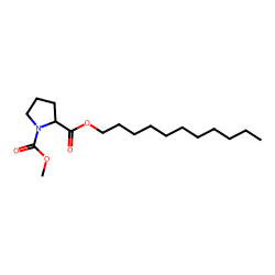 D-proline, n-methoxycarbonyl-, undecyl ester