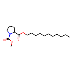 d-Proline, N-methoxycarbonyl-, undecyl ester