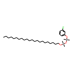 Silane, (3-chlorophenyloxy)dimethyl(docosyloxydimethylsilyloxy)-