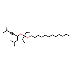 Silane, diethyl(2,7-dimethyloct-1-en-3-yn-5-yloxy)dodecyloxy-