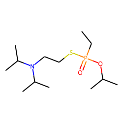 O-Isopropyl S-2-diisopropylaminoethyl ethylphosphonothiolate