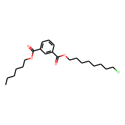 Isophthalic acid, 8-chloroctyl hexyl ester