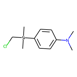Silane, chloromethyl, dimethyl, 4-(dimethylamino)phenyl