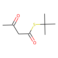 Butanethioic acid, 3-oxo-, S-(1,1-dimethylethyl) ester