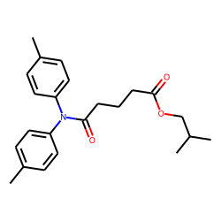 Glutaric acid, monoamide, N,N-di(4-methylphenyl)-, isobutyl ester
