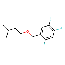 2,4,5-Trifluorobenzyl alcohol, 3-methylbutyl ether