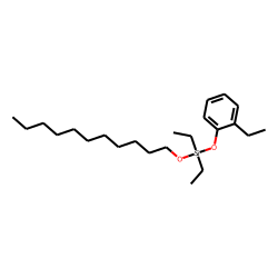Silane, diethyl(2-ethylphenoxy)undecyloxy-