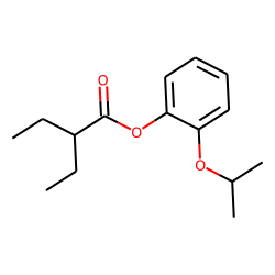 2-Ethylbutyric acid, 2-isopropoxyphenyl ester