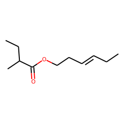 (Z)-3-hexenyl-2-methylbutanoate
