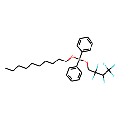 Silane, diphenyldecyloxy(2,2,3,4,4,4-hexafluorobutoxy)-