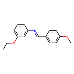 p-methoxybenzylidene-(3-ethoxyphenyl)-amine