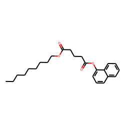 Glutaric acid, 1-naphthyl nonyl ester
