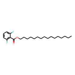 2,6-Difluorobenzoic acid, hexadecyl ester
