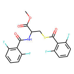 l-Cysteine, N,S-bis(2,6-difluorobenzoyl)-, methyl ester