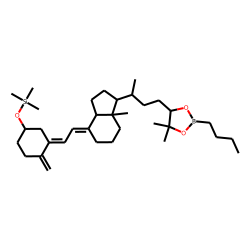 24R,25-Dihydroxycholecalciferol, butylboronate, 3-TMS, # 2