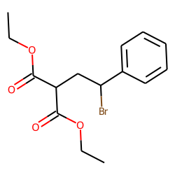 Malonic acid, beta-bromophenethyl-, diethyl ester