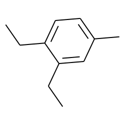 Benzene, 1,2-diethyl-4-methyl-