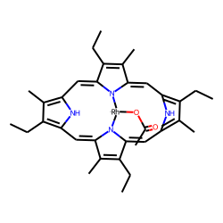 Rhodium-1,3,5,7-tetramethyl-2,4,6,8-tetraethylporphyrine complex, OAc