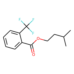 2-Trifluoromethylbenzoic acid, 3-methylbutyl ester