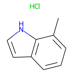 Indole, 7-methyl-, hydrochloride