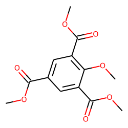 Benzene-1,3,5-tricarboxylic acid, 2-methoxy, trimethyl ester