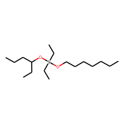 Silane, diethylheptyloxy(3-hexyloxy)-