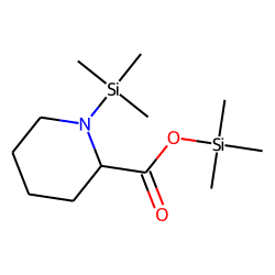 2-Piperidinecarboxylic acid, 1-(trimethylsilyl)-, trimethylsilyl ester