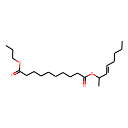 Sebacic acid, oct-3-en-2-yl propyl ester