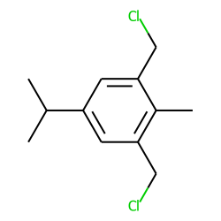 1-Methyl-4-(1-methylethyl)-2,6-bis(chloromethyl)benzene