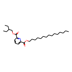 2,6-Pyridinedicarboxylic acid, 2-ethylbutyl pentadecyl ester