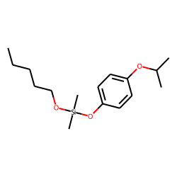 Silane, dimethyl(4-isopropoxyphenoxy)pentyloxy-