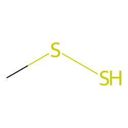 Methyl hydrogen disulfide