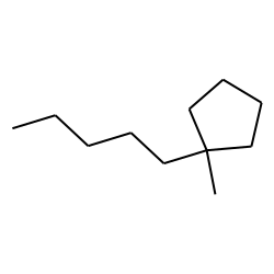 Cyclopentane, 1-methyl-1-pentyl