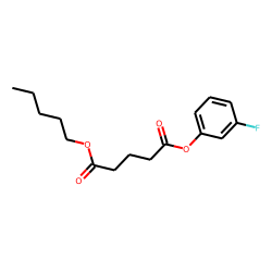 Glutaric acid, 3-fluorophenyl pentyl ester