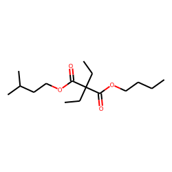 Diethylmalonic acid, butyl 3-methylbutyl ester
