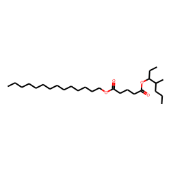 Glutaric acid, 4-methylhept-3-yl tetradecyl ester