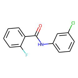 Benzamide, N-(3-chlorophenyl)-2-fluoro-