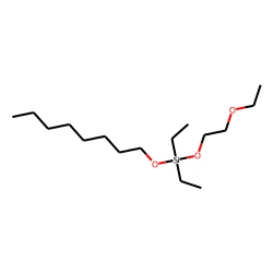 Silane, diethyl(2-ethoxyethyloxy)octyloxy-