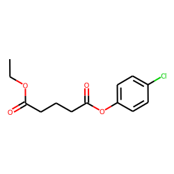 Glutaric acid, 4-chlorophenyl ethyl ester