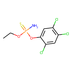 Phosphoramidothioic acid, o-ethyl-o-(2,4,5-trichlorophenyl) ester