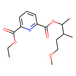 2,6-Pyridinedicarboxylic acid, ethyl 5-methoxy-3-methylpent-2-yl ester