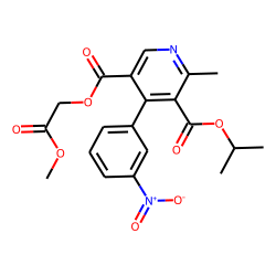 Nimodipine M (dehydro-O-desmethyl-carboxy, methyl ester)